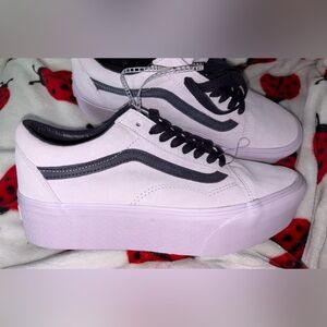 Platform Lavender Vans Old Skool